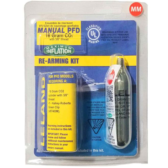 16G Inflatable Rearming Kit