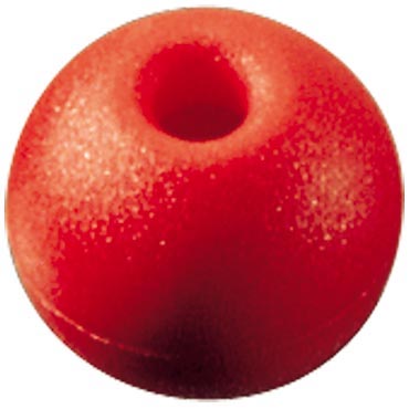 Red 25mm Parrell Bead