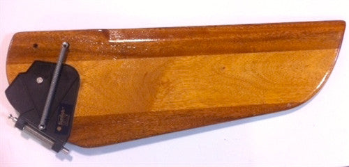 Sunfish Rudder Shape Rudder - Sunfish Wood - Sailsport Marine